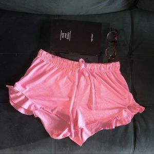 Pink sleeping shorts 🍑